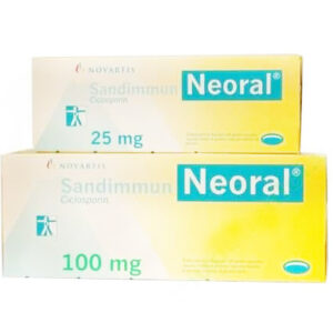 SANDIMMUN NEORAL 25MG H/50 cap