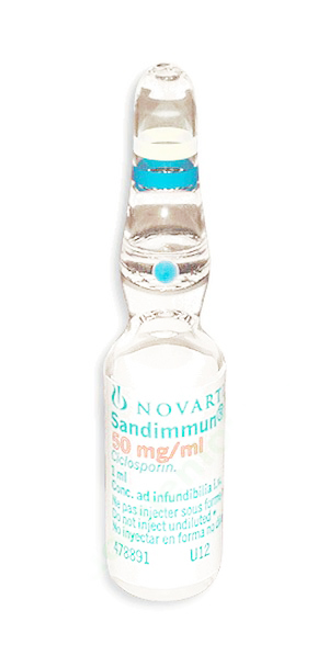 SANDIMMUN 50MG/ML H/10 lo