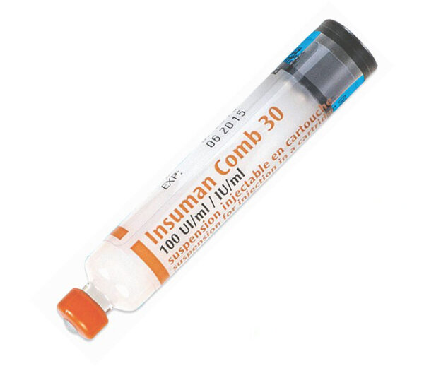 INSUMAN COMB 30 100IU/ML 5ML
