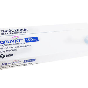 JANUVIA 100MG H/28 v đái tháo đường típ 2.