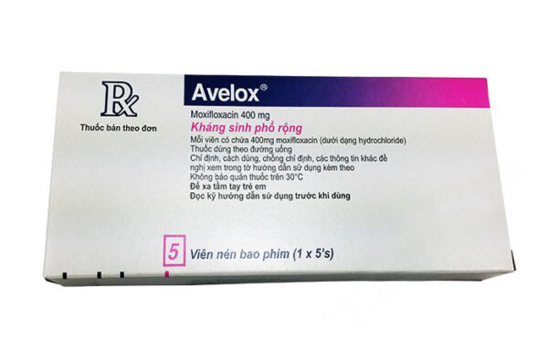 AVELOX 400MG H/5 viên