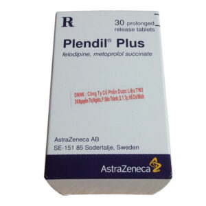 PLENDIL PLUS H/30 viên (điều trị tăng huyết áp, đau thắt ngực