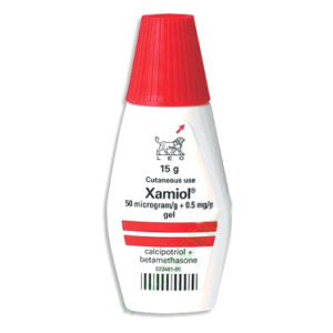 Kem XAMIOL 15G 30 ml điều trị tại chỗ vẩy nến da đầu