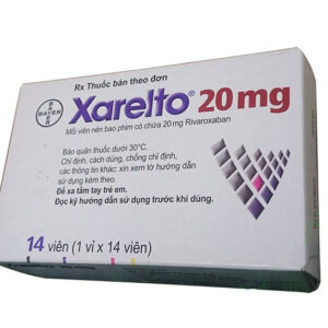 XARELTO 20MG H/14 viên ( phòng huyết khối tắc tĩnh mạch