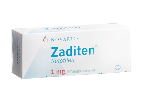 ZADITEN 1MG H/30 v