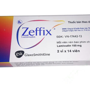 ZEFFIX 100MG H/28 viên ( Viêm gan siêu vi B mạn tính)