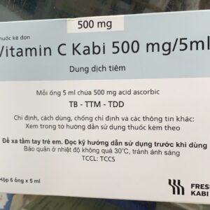 Vitamin C Inj Kabi 500Mg/5Ml H/  6 Ống