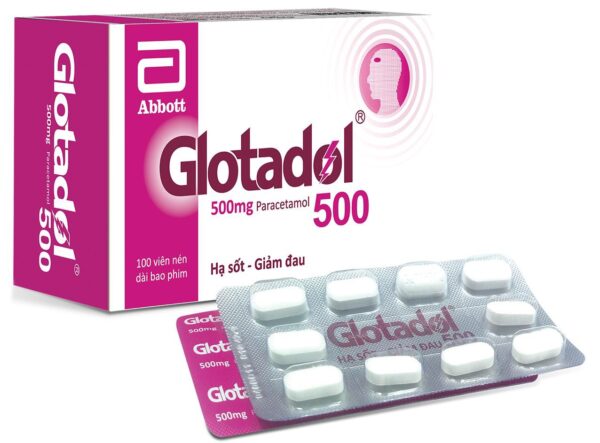 Glotadol F 500 mg H/100 viên vỉ