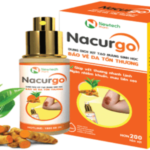 NACURGO 100 lần xịt ( bâng vết thương dạng xịt)