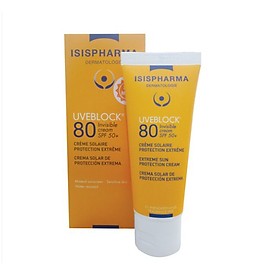Kem Chống Nắng Bảo Vệ Da Cho Da Nhạy Cảm Isis Pharma Uveblock SPF80 40ml