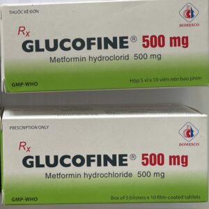 Glucofine 500 mg H/50 viên