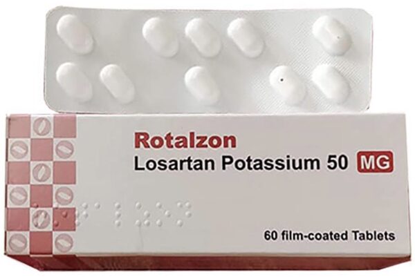 Rotalzon 50 mg H/60 viên ( trị tăng huyết áp)