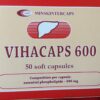 Vihacaps 600 H/50 viên  (hỗ trợ trị các bệnh lý về gan)