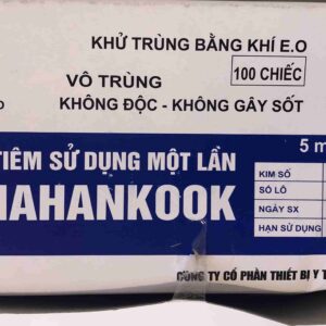 Bơm tiêm 5 cc 25 H/100 cây