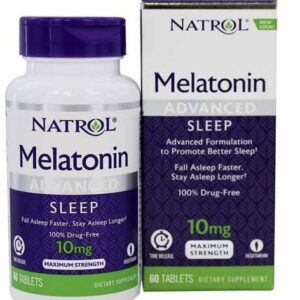 Melatonin 10mg Natrol H/ 60 viên