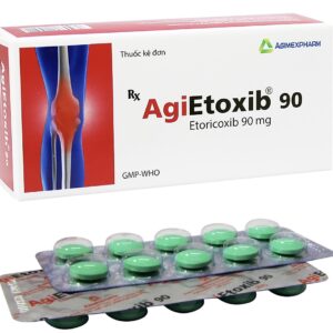 AGIETOXIB 90mg (Etoricoxib 90 mg) H/ 30 viên ( kháng viêm)