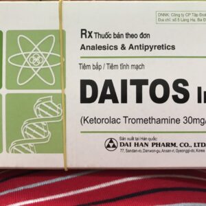 Daitos Inj ketorolac 30 mg/1ml H/10 ống