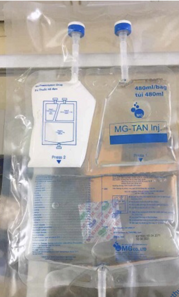 MG TAN INJ 1440 ML– DUNG DỊCH ĐẠM SỮA TRUYỀN