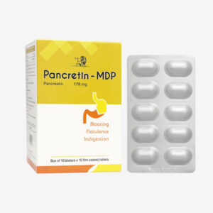 Pancretin 170 mg (Viên Uống Hỗ Trợ Tiêu Hóa) H/100 viên