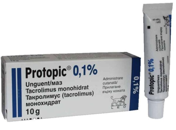 Protopic Oint 0,1% 10g ( trị chàm)