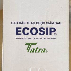 CAO DÁN THẢO DƯỢC GIẢM ĐAU ECOSIP H/20 gói x 5 miếng