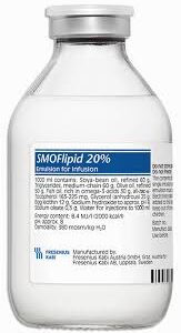 LIPID 20% (SMOFLIPID 20% INJ KABI)250 ML T/10 CHAI