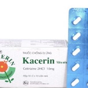 Kacerin 10mg H/100 viên ( Cetirizin10 )
