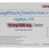 Xigduo XR 10mg/500 mg H/28 viên( Đái tháo đường týp 2 ở bệnh nhân ≥ 18t)
