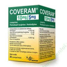 Coveram 10mg/5mg H/30 viên