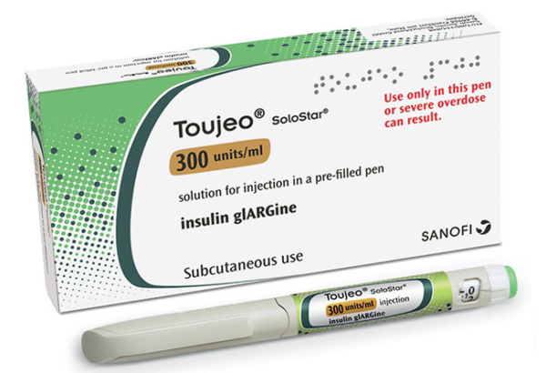 Toujeo SoloStar Bút tiêm tiểu đường ( insulin glargine 300units / mL)