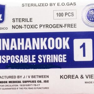 Bơm tiêm 1cc26G H/100 cây