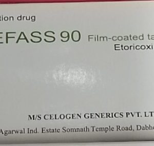 Cefass 90mg (Etoricoxib 90 mg) Celogen Ấn Độ H/30 viên