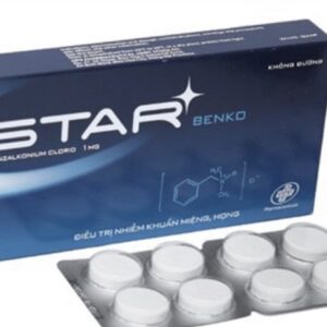 Viên Ngậm STAR BENKO H/24 Viên ( xanh dương )