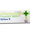 ZYROVA 5MG H/100 VIÊN (TRỊ RỐI LOẠN LIPID MÁU)