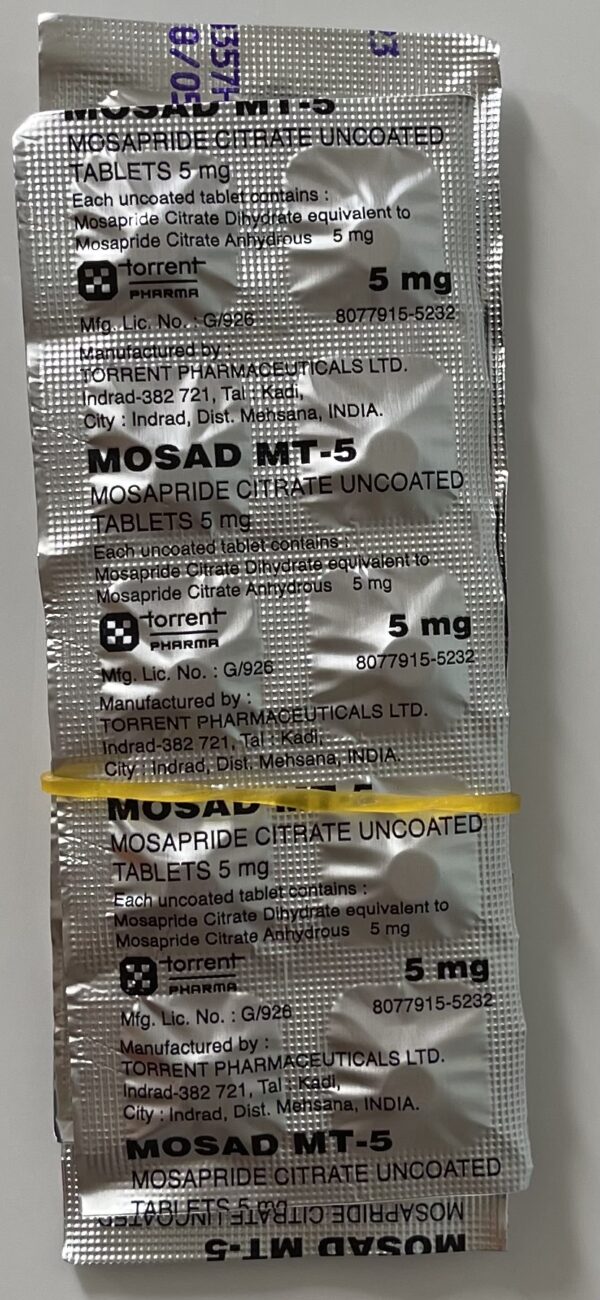 Mosad MT 5mg H/100 viên