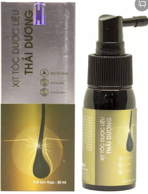 Xịt Tóc Dược Liệu Thái Dương (chai 30ml)