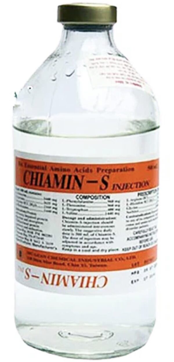 CHIAMIN-S 500 ML DỊCH TRUYỀN THÙNG/ 12 CHAI