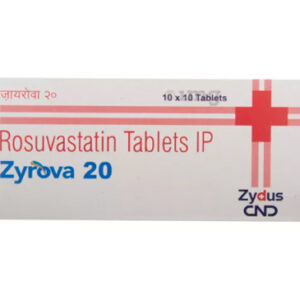 Zyrova 20mg H/100 viên ( trị rối loạn lipid máu)