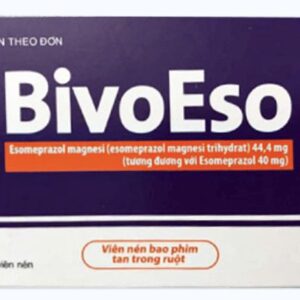 BIVOESO 40MG trị viêm loét dạ dày tá tràng H/30 viên