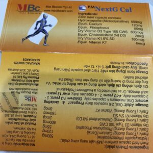 NextG Cal H/ 60 viên (Thuốc bổ sung canxi)