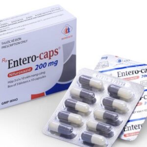 Entero caps 200mg H/30 viên (Nifuroxazide 200 mg)