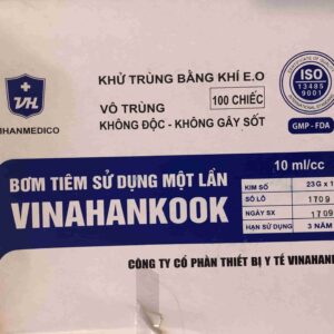 Bơm tiêm 10 cc 25 H/100 cây