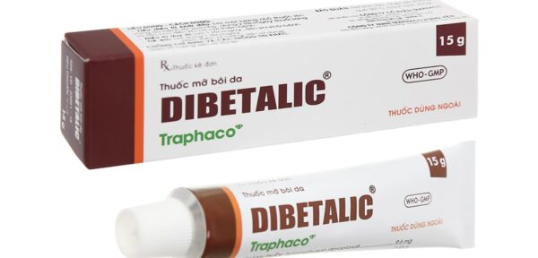 Dibetalic tuýp 15g trị viêm da, vẩy nến, Eczema, á sừng, lichen hóa