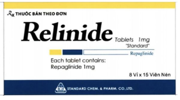RELINIDE 1MG H/120 viên
