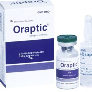 Oraptic 40mg Inj ( Omeprazol 40 mg) H/1 lọ