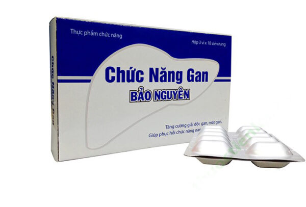 CHỨC NĂNG GAN BẢO NGUYÊN H/30 viên