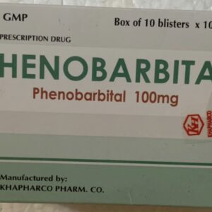 Phenobarbital 100mg H/100 viên Khapharma - Thuốc điều trị động kinh
