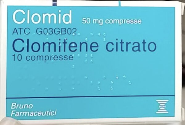 CLOMID 50MG H/10 VIÊN Italy ( THUỐC KÍCH RỤNG TRỨNG)