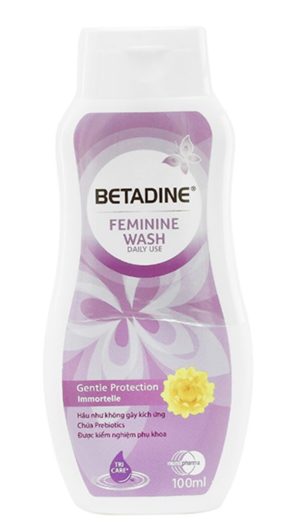 BETADINE FW LIQ WASH GENTLE PROTECTION 100ML ( DUNG DỊCH VỆ SINH PHỤ NỮ)