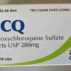 HCQ 200mg H/100 viên (thuốc điều trị sốt rét cấp tính, lupus ban đỏ)